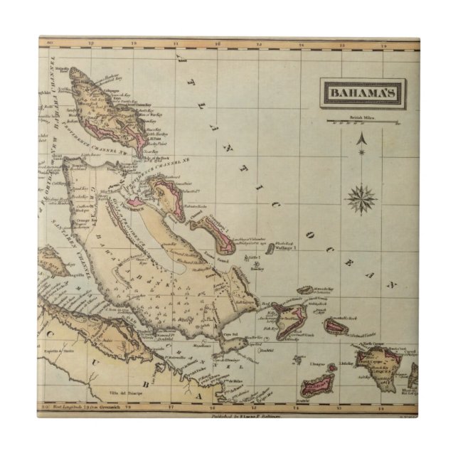 Azulejo Bahamas (Frente)