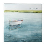Azulejo Bahía Anchored I<br><div class="desc">Anchored Bay I de Grace Popp</div>