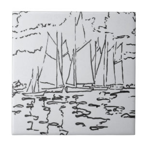 Azulejo Bahía de Concarneau  Bretaña, Francia