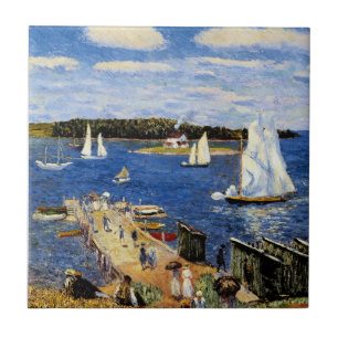 Azulejo Bahía de Mahone de Guillermo Glackens