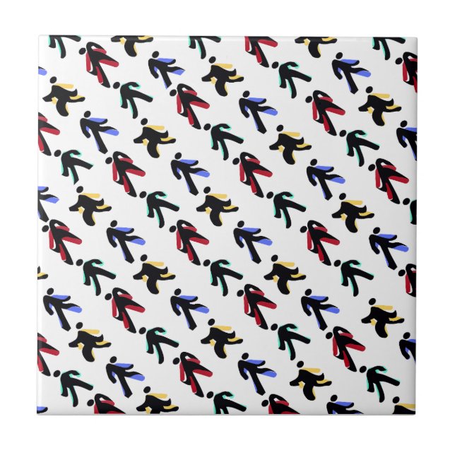 Azulejo bailarinas (Frente)