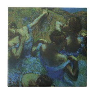 Azulejo Bailarinas azules de Edgar Degas, Impresionismo an