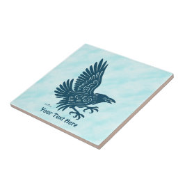 Azulejo Baile Blue Raven