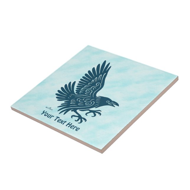 Azulejo Baile Blue Raven (Lado)