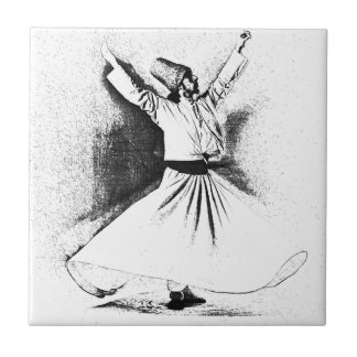 Azulejo Baile del derviche de Mevlana Sufi