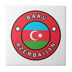 Azulejo Bakú Azerbaiyán