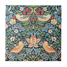 BALA CERAMICA : WILLIAM MORRIS :FRESCOS LADRONES
