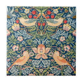 AZULEJO BALA CERAMICA : WILLIAM MORRIS :FRESCOS LADRONES