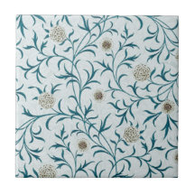 BALA CERAMICA ; WILLIAM MORRIS : PATRÓN FLORAL