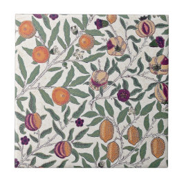 AZULEJO BALA CERAMICA ; WILLIAM MORRIS : POMEGRANADOS