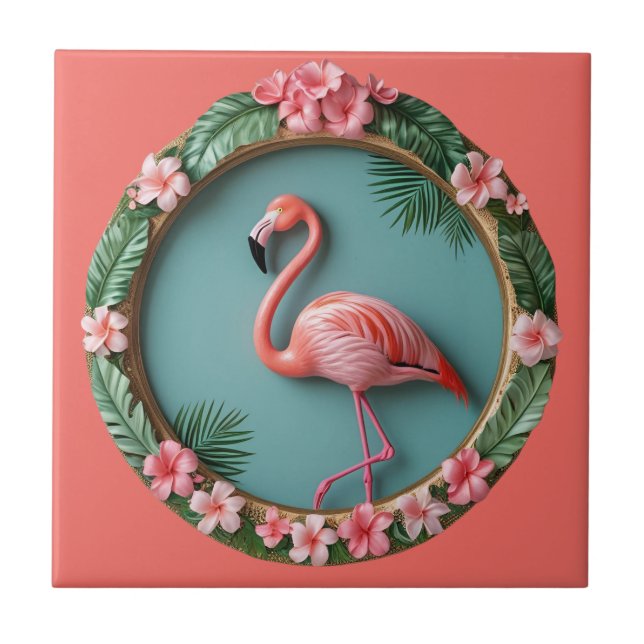 Azulejo Balanceo Flamingo (Frente)
