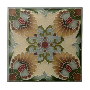 Azulejo - Baldosas Antiguas Art Nouveau