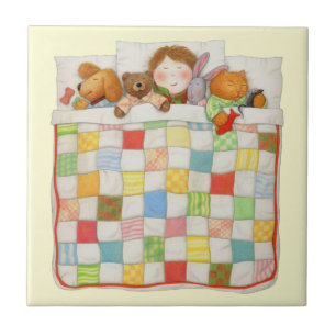 Azulejo BALDOSÍN CERÁMICO COZY QUILT 4.25x4.25 - Amarillo