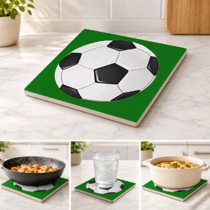 Azulejo Balón de fútbol americano o fútbol de asociación