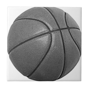 Azulejo Baloncesto de escala de grises