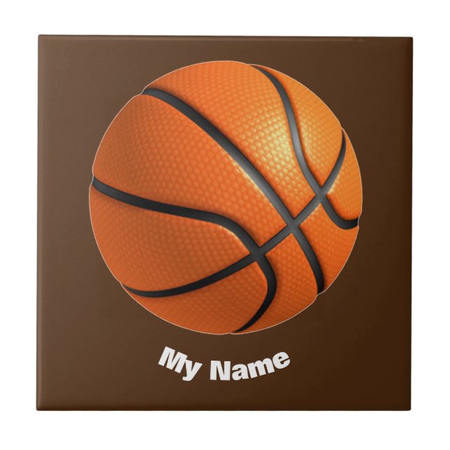 Azulejo Baloncesto Su Nombre (Frente)