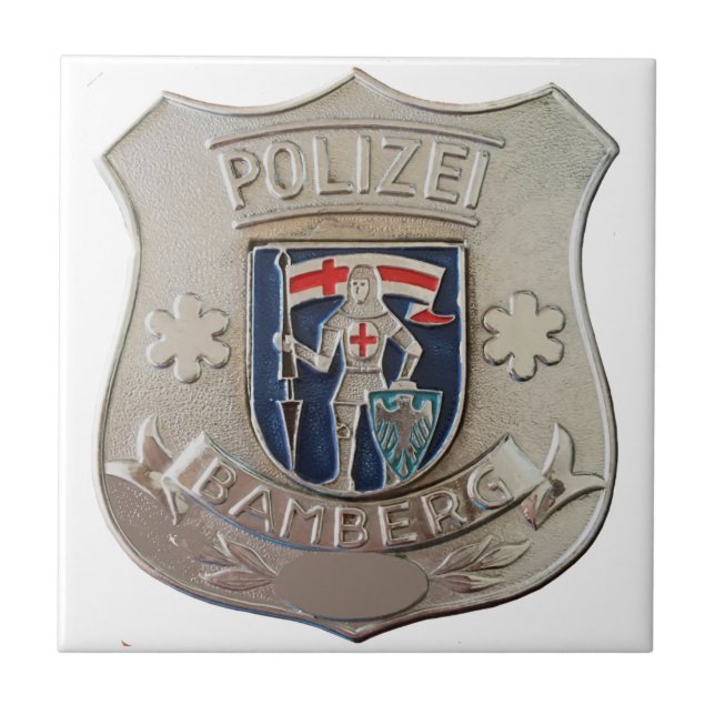 Azulejo Bamberg Polizei (Frente)