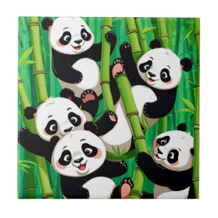 Azulejo Bamboo Panda