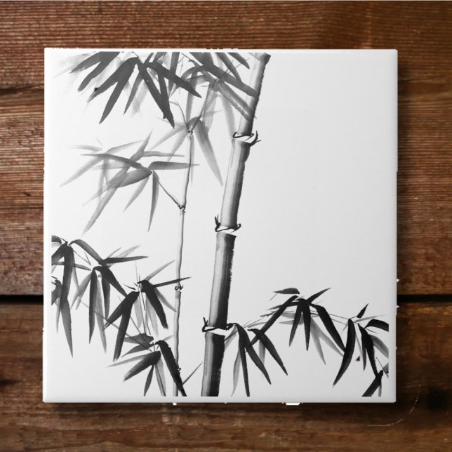 Azulejo Bambú - estilo chino - sin marco (Subido por el creador)