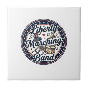 Azulejo Banda de Música de la Libertad Marcha Patriótica P