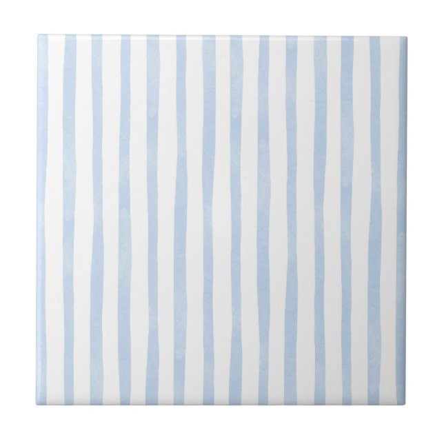 Azulejo Bandas azules orgánicas (Frente)