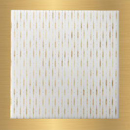 Azulejo Bandas Glam White Gold