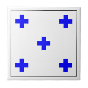 Azulejo Bandera aliada número 0