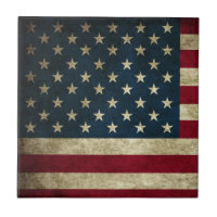 Bandera americana de los E.E.U.U. del Grunge