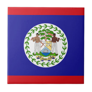 Azulejo Bandera Beliceña