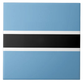 Azulejo Bandera Botsuana (Botswana)
