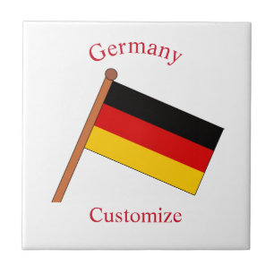 Azulejo Bandera de Alemania Thunder_Cove