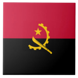 Azulejo Bandera de Angola