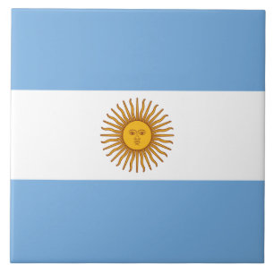 Azulejo Bandera de Argentina
