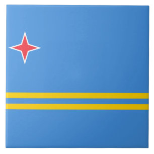 Azulejo Bandera de Aruba