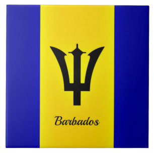Azulejo Bandera de Barbados