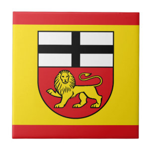 Azulejo bandera de Bonn ciudad de Alemania símbolo emblema