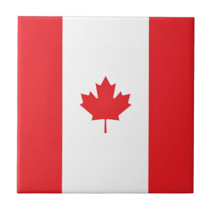 Azulejo Bandera de Canadá