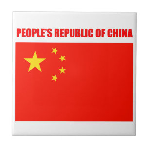 Azulejo Bandera de China de alta calidad