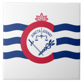 Azulejo Bandera de Cincinnati (Ohio)