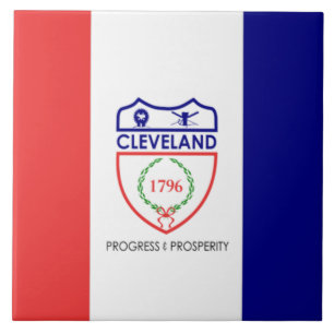 Azulejo Bandera de Cleveland