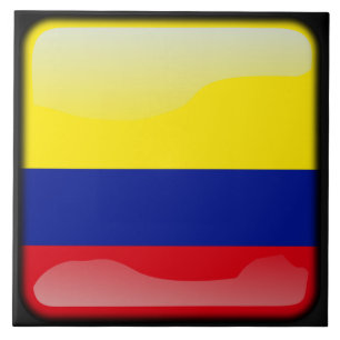 Azulejo Bandera de Colombia