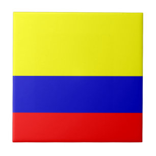 Azulejo Bandera de Colombia