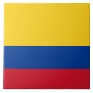 Azulejo Bandera de Colombia