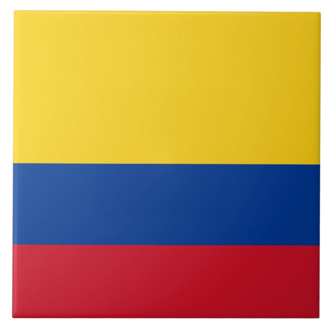 Azulejo Bandera de Colombia (Frente)