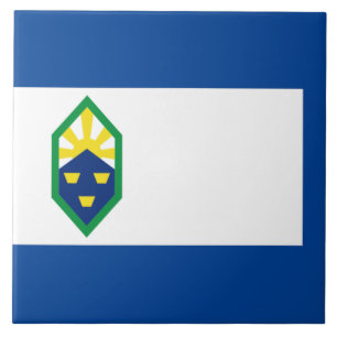 Azulejo Bandera de Colorado Springs