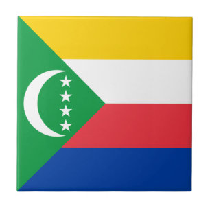 Azulejo Bandera de Comoras