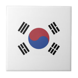 Azulejo Bandera de Corea del Sur