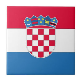 Azulejo Bandera de Croacia