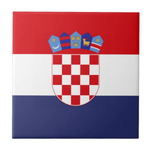 Azulejo Bandera de Croacia