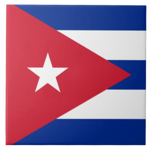 Azulejo Bandera de Cuba
